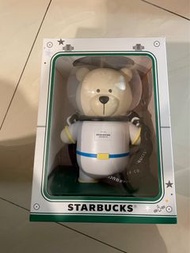 星巴克STARBUCK藍登月小熊爆米花桶🐻