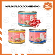 CATTO SmartHeart Canned Food 170g Wet Food Makanan Kucing Basah Cat Food Pet Smart Heart