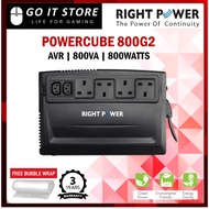 Right Power PowerCube 800G2 800VA UPS