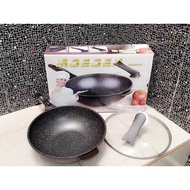 Wok Pan Moegen Marble 30cm