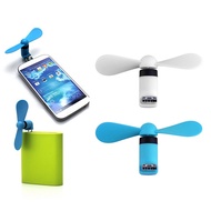 2 in 1 Portable Mini Fan Micro USB Wind Cooling Strong Fan For Android Phone/Powerbank
