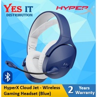 HyperX Cloud Jet - Wireless Gaming Headset ( Black / Blue ) Dual Wireless