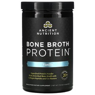 Dr. Axe / Ancient Nutrition, Bone Broth Protein, Vanilla, 17.4 oz (492 g)