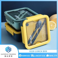 0228 Modern Lunch Bag Microwave Heating for Students Lunch Box for Adult and Kids Christmas Gift