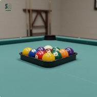 Sunnimix Diamond Billiards Ball Rack Plastic 9 Ball Accessory Essential for Billiard Table Room or T