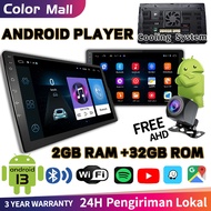 ✨LOWEST PRICE✨[ 2GB RAM+32G IPS ] Android Player 7 9 10 inch Double Din Car Radio Multimedia Video P