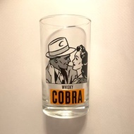 1980s 日本 昭和 三得利 COBRA 威士忌 玻璃杯 水杯 復古