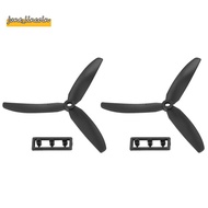 1 pair 5030 3-Blades Direct Drive Propeller Prop CW/CCW for RC Airplane Aircraft (Black)