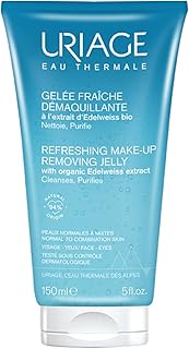 Uriage Refreshing Cleansing Jelly - Edelweiss Bio, Glycerine - Face, Eyes - Cleanses, Refreshes - Mo