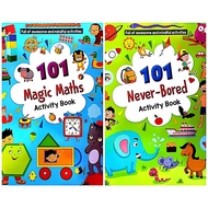 101 Magic Maths . 101 Never-Bored . Actvity Book . Mind To Mind . { READY STOCK } F22