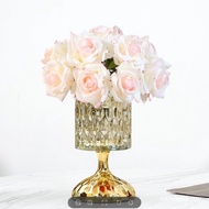 Crystal Glass Decorative Vase Home Candy Box Crystal Glass Countertop Vase 17EM U0VT UKG9 JLZZ HKIN 