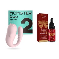 SISTALK小怪獸Pro2惡魔先生+Orgie小紅瓶2代女性快感增強液30ml