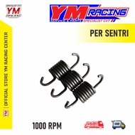 PER CENTRI 1000 RPM (BLACK) DOUBLE CRANK SPRING/ 1000 (BLACK) RPM PER CENTRI 1000 (BLACK) RPM YMRACI