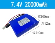 แบตเตอรี่โพลิเมอร์แบบชาร์จไฟได้ LeDe 74V 10000mAh ซีรีส์คู่ 6V 84V เหมาะสำหรับรุ่นต่างๆ นอกจากรุ่นที