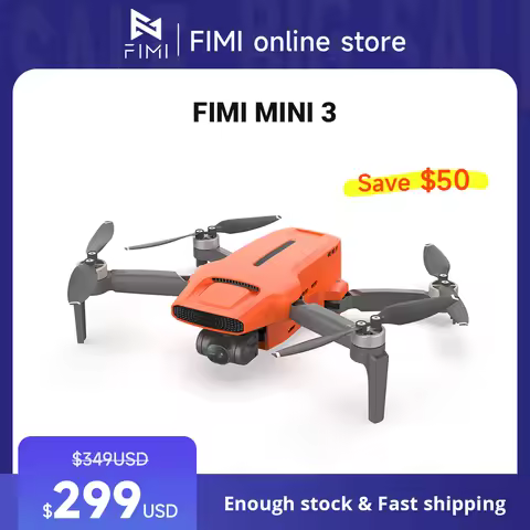 MINI 3 FIMI Foldable GPS RC Quadcopter 245g 4K HDR Camera Drone,RTF3-Axis Gimbal Stabilization, 9KM 