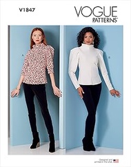 Vogue V1847B5 Misses Top/Vest B5 (6-10-12-14)
