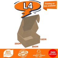 Fixguru - L4 25x25x12cm Carton Box Moving Box Storage Box Packing Box Cardboard Box