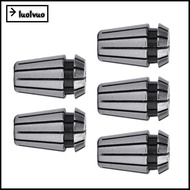 LUOLVUO 5Pcs ER11 Spring Collet Set, High Accuracy ER11 Type CNC Collet Chuck, Precision Spring Coll