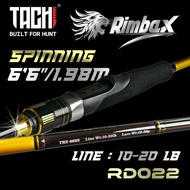 Joran TACHI Rimba X 2-Pieces Casting M/MH Power 8-17lb 10-20lb 12-25lb Medium Kolam Air Tawar Air Ma