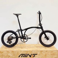 2026 新款 Mint Discover 11速電變 桶軸油剎 20吋碳叉鉻鉬鋼折叠車 ( 三折叠小布 國布 ) 送前後蛙燈叮叮 (另有其他 國布. ACEOFFIX C5 D10. JAVA NE