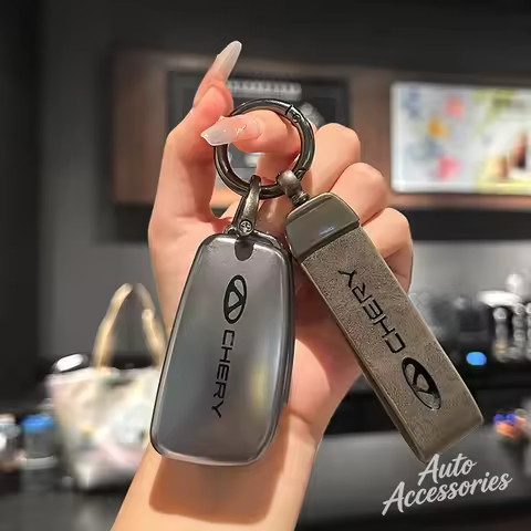 Car Key Case Cover Full Protect Shell Keychain For Chery Tiggo 7 PRO 5 2 3 8 5X 3X QQ Fulwin Arrizo 