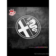Ready Stock Alfa Romeo Alfa Romeo logo Car Decoration Body Sticker Waterproof Reflective Decal 15