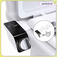 [Perfeclan4] Universal Bidet Attachment for Toilet 1/2'' Water Pressure Flexible Hose Toilet Seat Bidet Adjustable Bathroom Accessories