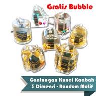 Nino Gantungan Kunci Kaabah 3D Souvenir Haji Dan Umroh