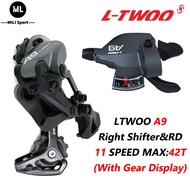 ✨COD&READY✨ LTWOO A9 1x11 Speed 11 Speed Rear Derailleur And Trigger Shifters lever groupset for MTB