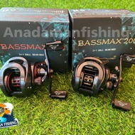 รอกหยดน้ำ ASHINO BASSMAX 200/201 (5+1BB)กับรอก MAXXIS  มีเสียงเวลาปลาลาก หมุนลื่น มีหมุนซ้าย/หมุนขวา รอกตีเหยื่อปลอม