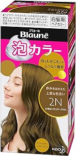 LIESE Blaune Creamy Foam Color Natural Series 2N Lighter Brown (Easy Foam For Grey Hair Coverage) 108ml