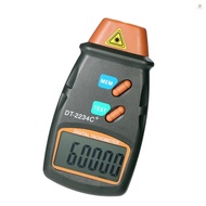 Handheld Digital Photo Tachometer Laser Non-Contact Tach Range 2.5RPM-99,999RPM LCD Display Motor Sp