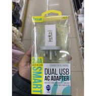 Fast charger dual usb