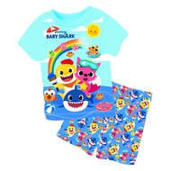 [SG SELLER] Kids cuddle me tshirt set pyjamas girls children  paw patrol skye baby shark cocomelon