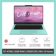 Avita Liber V14 R7 14'' FHD Laptop ( Ryzen 7 4700U, 8GB, 512GB SSD, ATI, W11) Free wireless Mouse And Backpack