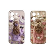 [CFR21] Softcase hp poco X8 Pro 5G - Flexible Silicone Procamera cute Girl Motif