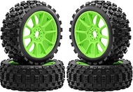 1/8 Typhon Off-Road Buggy Racing Tires and Wheels 17mm Hex RC Tyre with Foam Inserts for ARRMA 1/8 T