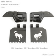 RCDream 1/8 MJX H8P Mudguard Dual Color Climbing Simulation Modification Accessory R410N