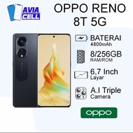 OPPO RENO 8T 5G 8/256GB (RAM 8GB - ROM 256GB) ~ GARANSI RESMI 