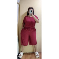 TERNO  CHALLIS SQUARE PANTS TSHIRT PLUS SIZE
