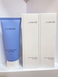Laneige 蘭芝 Multi Deep Clean Cleanser  深層去角質潔面乳150ml  原價：$180  特價：$128