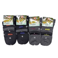 Old Captain 12 Pairs sinacova and Sea Anchor Sports Socks No. 5673