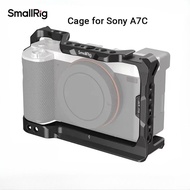 SmallRig 3081B A7C Aluminum Alloy Full Cage Camera for Sony A7C, with Arca-Swiss Quick Release Plate