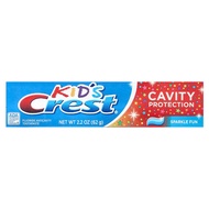 Crest Children's Toothpaste Fluoride To Prevent Tooth Decay For Children Protect Sparkle Scent 2.2 O
