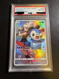 日版 Pokemon card 波加曼 企鵝  Piplup SM11b 052/049 CHR PSA 10
