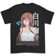 POPULER/NEW/ Kaos Anime Overflow Shirakawa Ayane