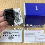 100% ORIGINAL CASIO DIGITAL W-201-1BVDF / W-201-1BV / W-201-1B / W-201-1 / W-201 FULL BLACK RESIN BA