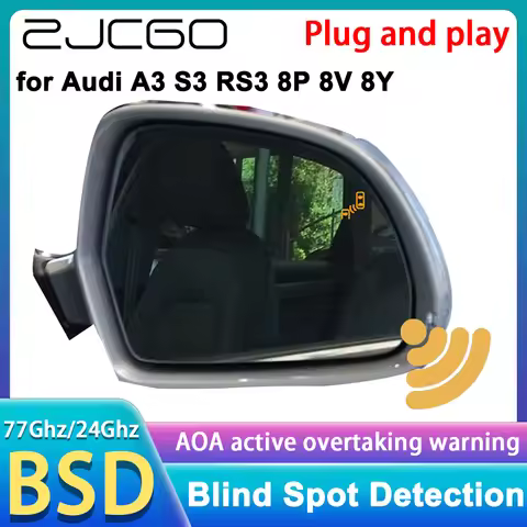 for Audi A4 S4 RS4 B7 8E 8H SEAT Exeo 2004-2009 Side Assist 77GHz Radar Detector BSD BSM Blind Spot 