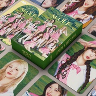 55pcs IVE WONYOUNG SOLO Photocards 3rd official fan club DIVE IVE SCOUT Lomo Cards YUJIN LIZ LEESEO REI GAEUL Kpop Postcards