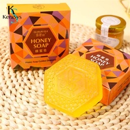 KeraSys สบู่น้ำผึ้ง สบู่น้ำผึ้งทองคำ Honey Gold สบู่ทองคำ สบู่น้ำผึ้งทองคำ สบู่ลดสิว 80g